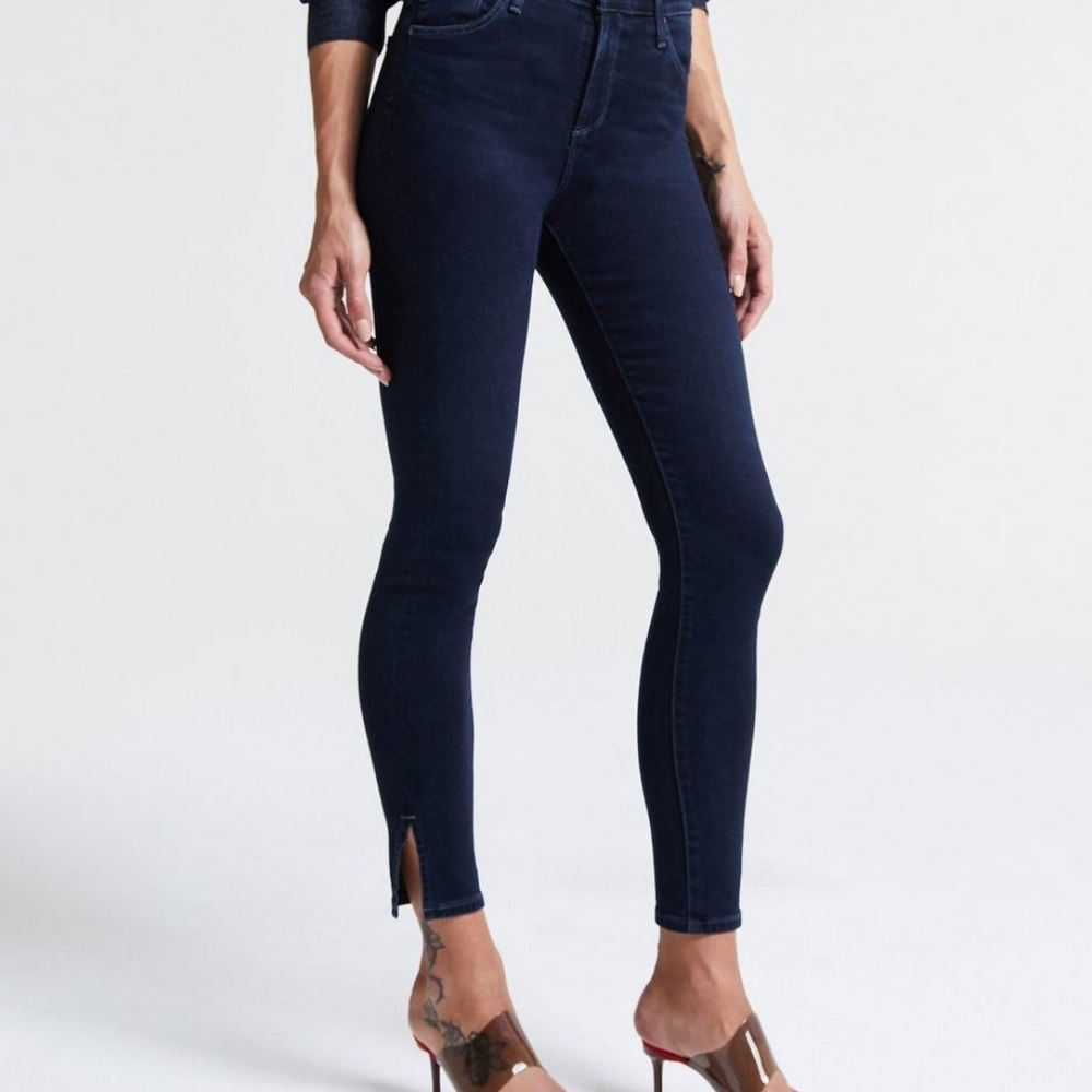 AG The Farrah Skinny Ankle High-Rise Skinny Jeans